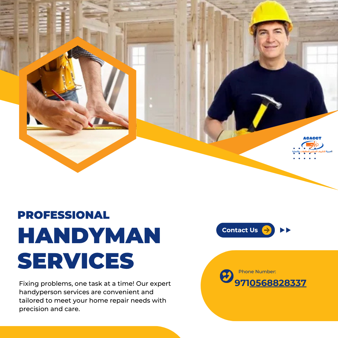 HandymArabian Central Air-Conditioning Company – 24/7 Emergency Handyman Service in Emirates Hills, Dubaian Service